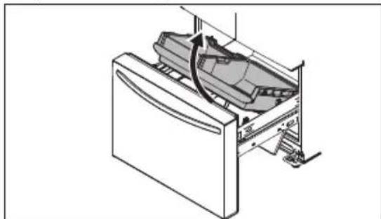 FRIGIDAIRE GRFS287DAF - Retrait/installation des paniers du congélateur - 3