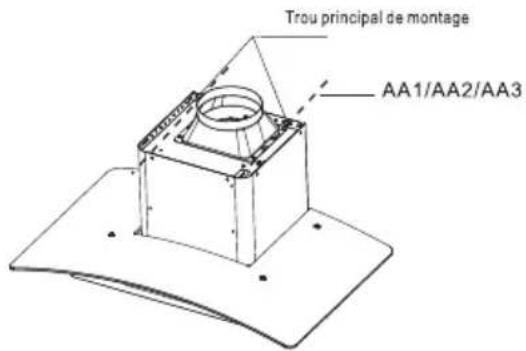 FRIGIDAIRE FHWC3670LS - MONTAGE DE LA HOTTE - 1