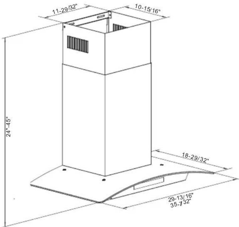 FRIGIDAIRE FHWC3670LS - PIECES DU COLIS - 3