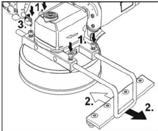 Flex STE 18-3 130 - Regolare la battuta montabile - 1