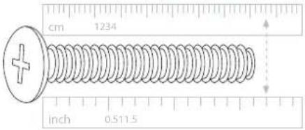 KETER Premier 7.5x11 - SCREWS | VIS | TORNILLOS | SCHRAUBEN | SCHROEVEN | VITI | PARAFUSOS - 6
