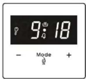 VESTEL VEB24067 - Audible warning time adjustment - 3