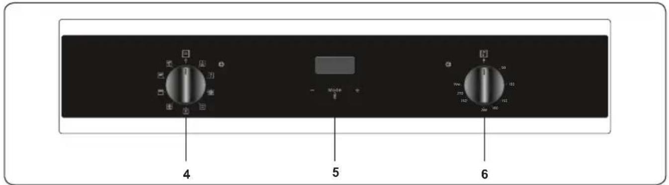 VESTEL VEB24067 - Bedieningspaneel - 1