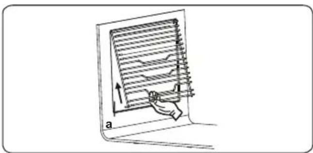 VESTEL VEB24067 - Removal of the Wire Shelf - 1