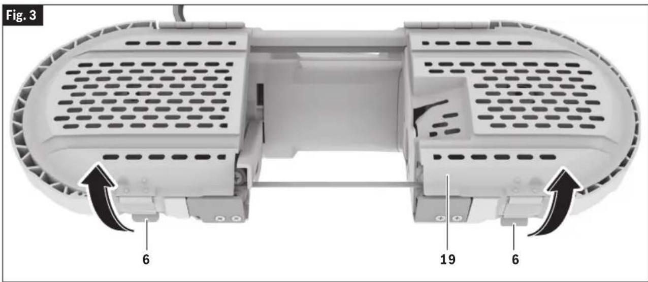BOSCH GCB 18V-5 Professional - (Fig. 2, 3, 4) - 1