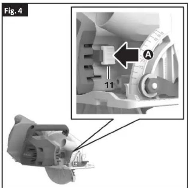 BOSCH GKW18V-26 Professional - WARNING Use only 7-1/4" blade. Use only blade rated 5000 rpm - 2