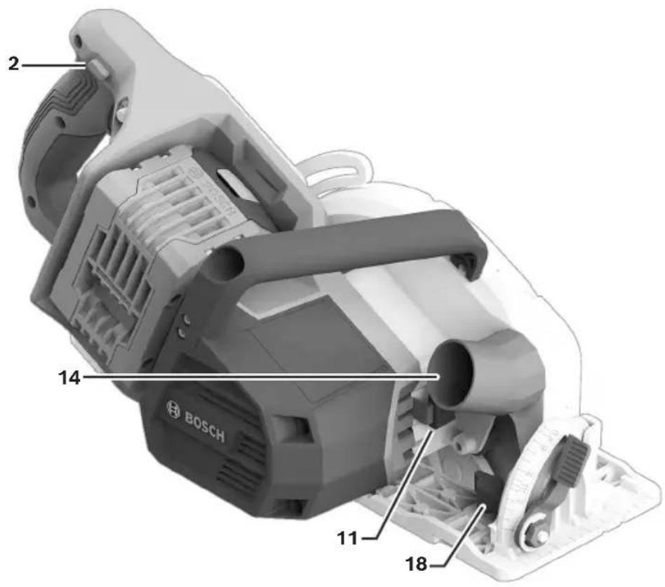 BOSCH GKW18V-26 Professional - Familiarización con su clavadora de acabado - 1
