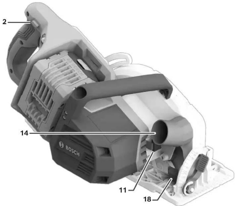 BOSCH GKW18V-26 Professional - Getting to Know Your GKW18V-26 Cordless Circular Saw - 1