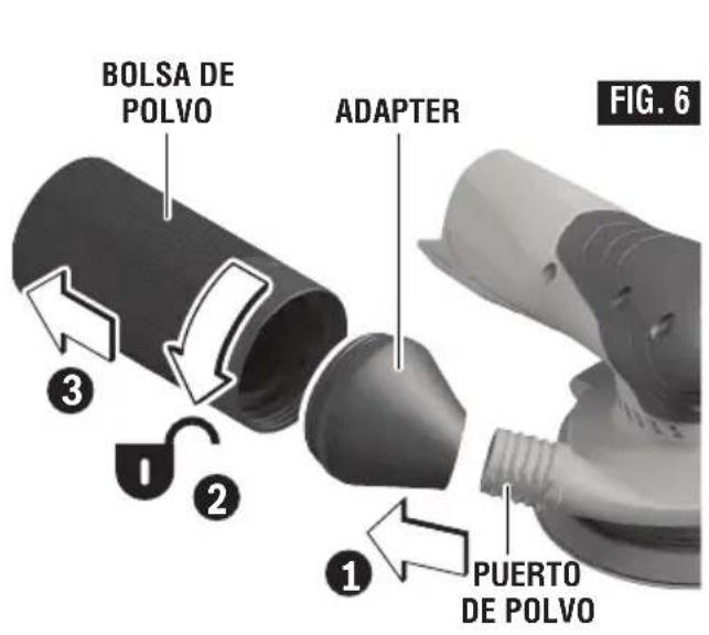 BOSCH GEX12V-5 Professional - Limpieza y vaciado del bote para polvo - 1