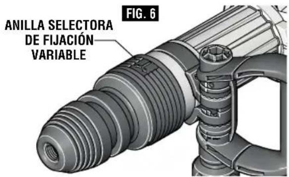 BOSCH DH1020VC Professional - ANILLA SELECTORA DE FIJACIÓN VARIABLE - 1
