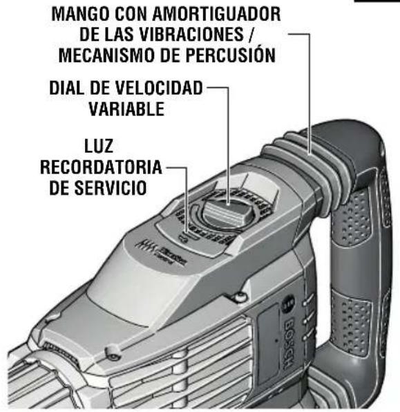 BOSCH DH1020VC Professional - DIAL DE VELOCIDAD VARIABLE - 1