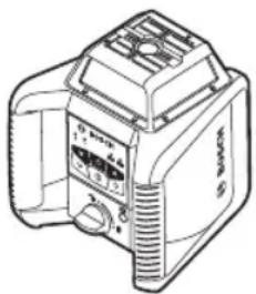 BOSCH GRL 2000-40 H Professional - Montage de l'outil laser - 1