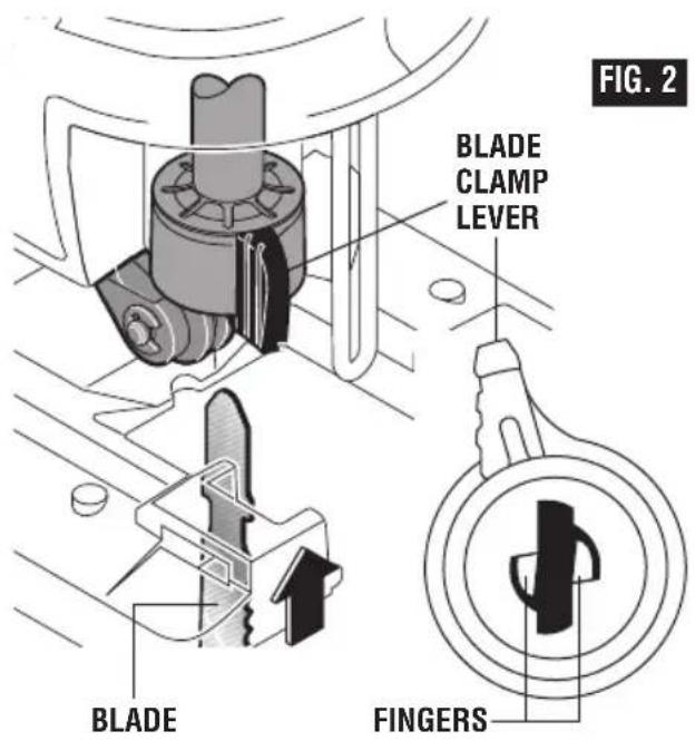 BOSCH JS120 Professional - Blade Clamp Reset - 1