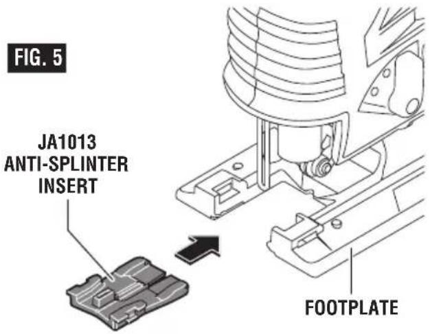 BOSCH JS120 Professional - Anti-splinter Insert - 2