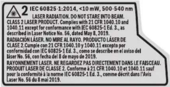 BOSCH GLL50-40G Professional - Nomas generales de seguridad - 1