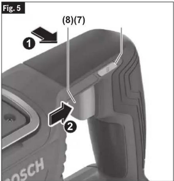 BOSCH GSA18V-110 Professional - Variable Speed Controlled Trigger Switch - 1