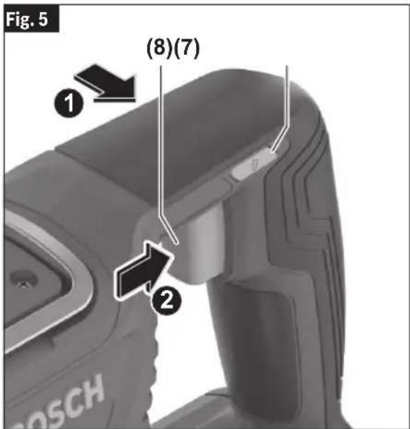 Fig. 5 (8)(7) 1 2 BOSCH