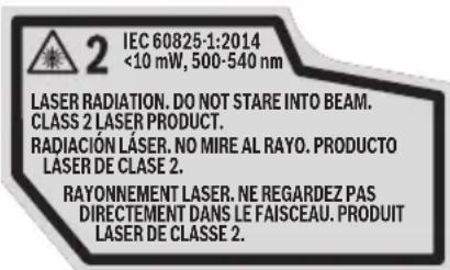 BOSCH GLL100-40G Professional - ADVERTENCIA - 1