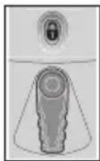BOSCH CRS180 Professional - Interruptor selector de la velocidad de carrera, posición central: - 1