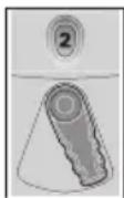 BOSCH CRS180 Professional - Sélecteur de fréquence de battements - à gauche : - 2