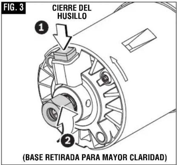 BOSCH GKF125CE Professional - ▶ Instalación de una broca de fresadora - 1