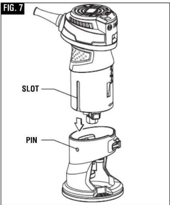 BOSCH GKF125CE Professional - ▶ Removing Motor from PR101 Fixed Base - 3