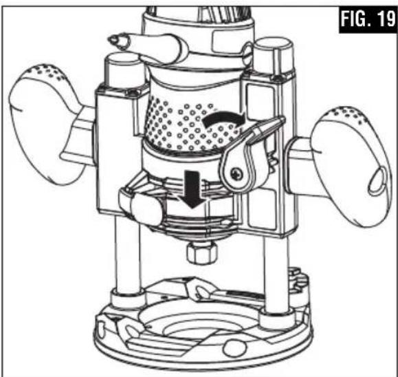 BOSCH GKF125CE Professional - ▼ DEPTH ROD AND TURRET - 2