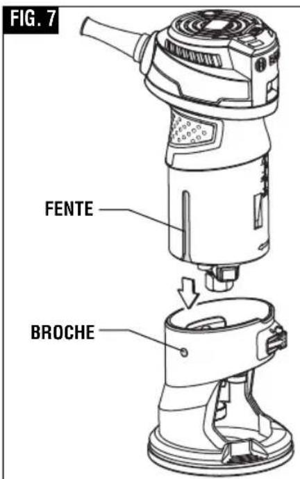 BOSCH GKF125CE Professional - ▶ Entretien de la douille - 3