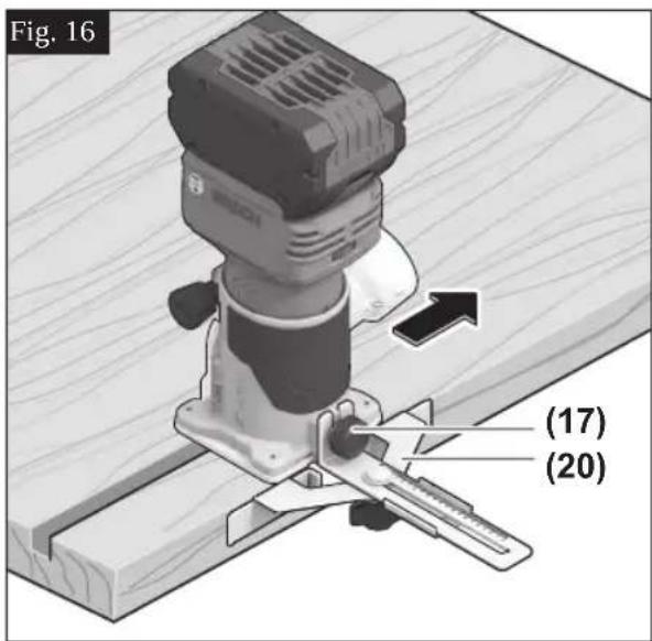 BOSCH GLF18V-25 Professional - Fraises auto-pilotées - 1