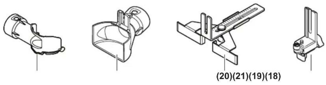 BOSCH GLF18V-25 Professional - Familiarización con su fresadora de trima inalámbrica GLF18V-25 - 1