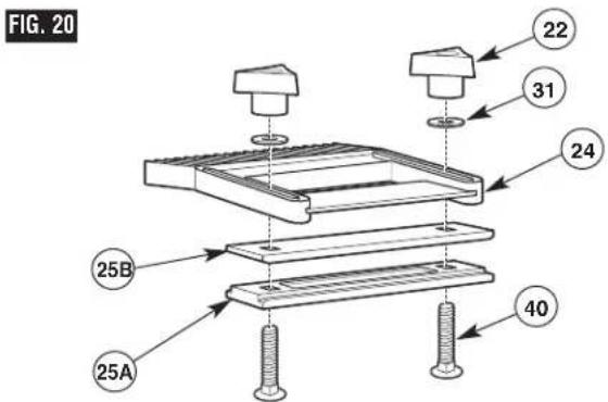 BOSCH RA1171 Professional - Tabletop Featherboard (Fig. 20) - 3