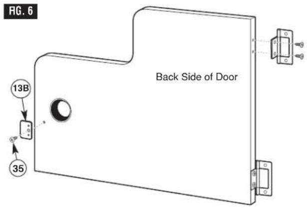BOSCH RA1171 Professional - ATTACH THE DOOR (Figs. 6 and 7) - 1