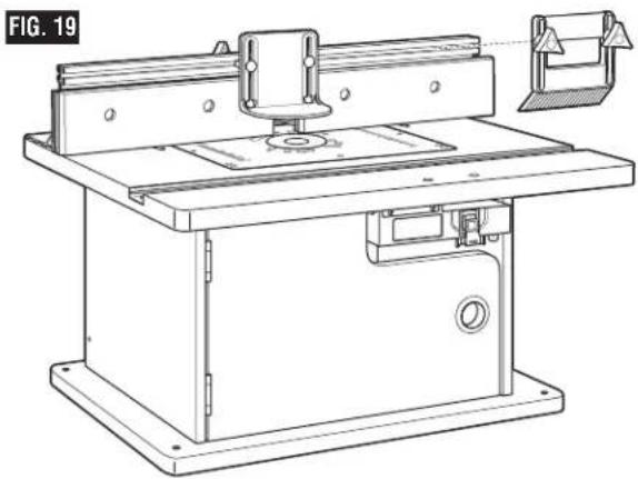 BOSCH RA1171 Professional - Tabletop Featherboard (Fig. 20) - 2