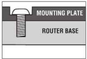 BOSCH RA1171 Professional - DETERMINE THE MOUNTING METHOD TO BE USED (see chart on page 16) - 1