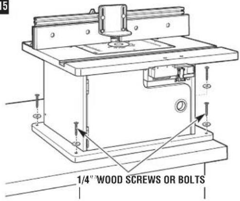 BOSCH RA1171 Professional - Alternative method: - 1