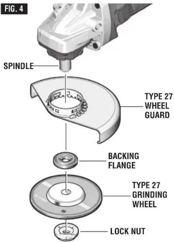 BOSCH GWS10-45DE Professional - DISC GRINDING WHEEL ASSEMBLY - 2