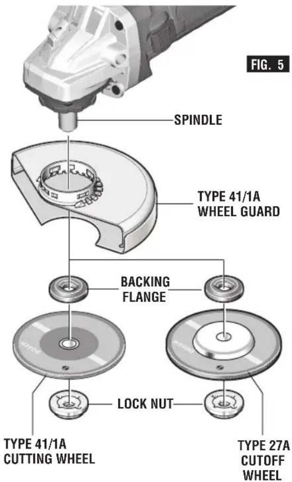 BOSCH GWS10-45DE Professional - WARNING - 1