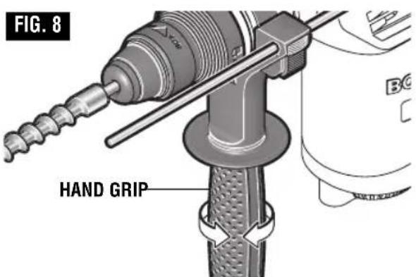 BOSCH RH432VCQ Professional - AUXILIARY HANDLE - 1