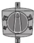 BOSCH RH432VCQ Professional - DIAL SELECTOR — FIJACIÓN VARIABLE - 1