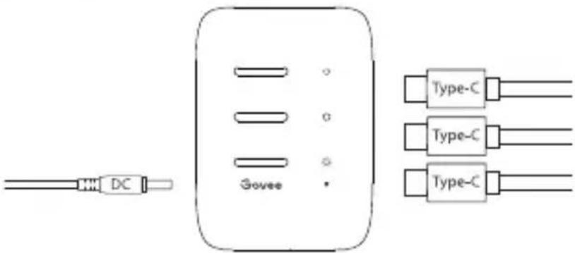 Govee H605A - Étapes d'installation - 5