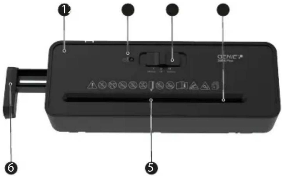 Genie 260 S Plus - Elementos de commando - 1