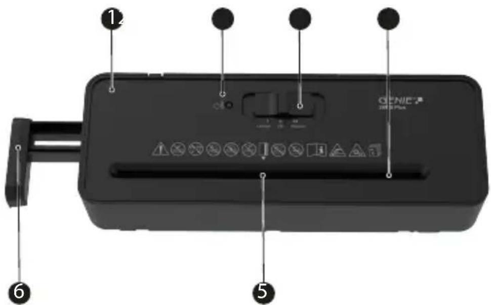 Genie 260 S Plus - Στοιχεία ελέγχου - 1