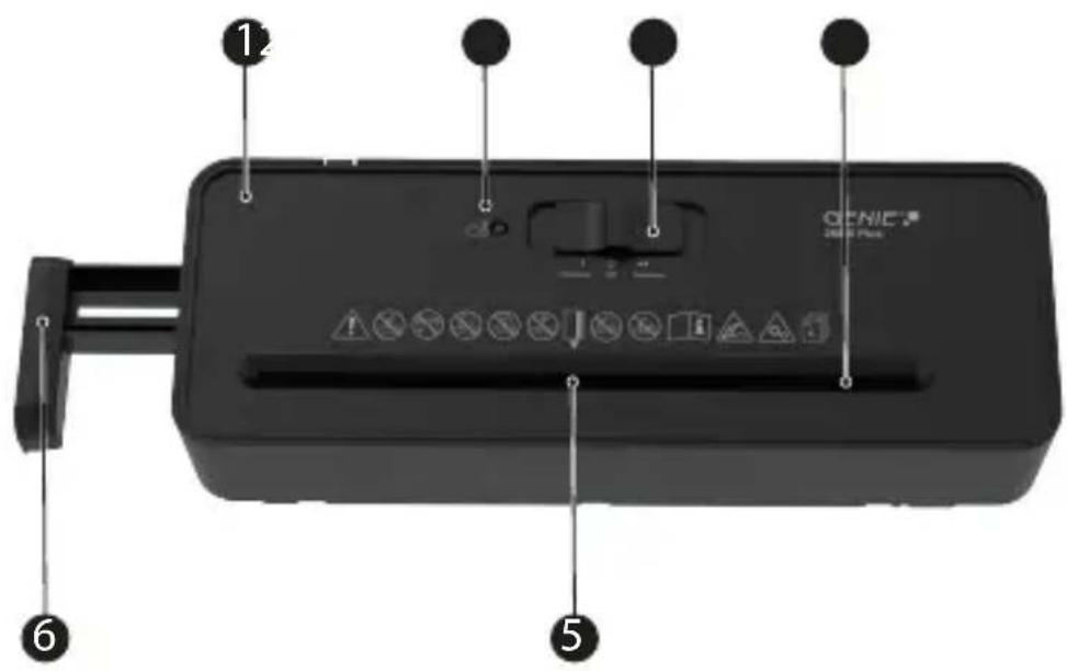 Genie 260 S Plus - Elementy steruţace - 1