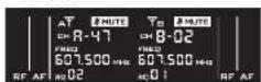 BEHRINGER Ultralink XTM1-35 DUAL VOCAL SET - Menu principal - 1