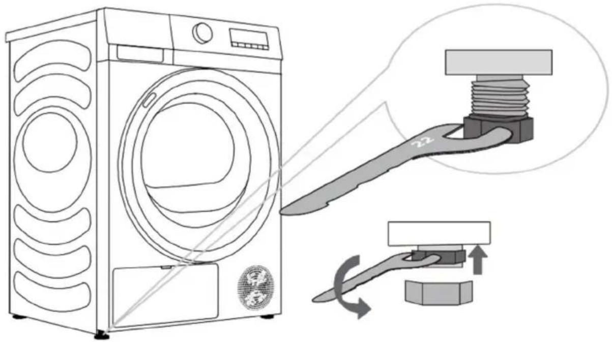 Exquisit TWP8080-010C - INSTALLER LE SÈCHE-LINGE - 3