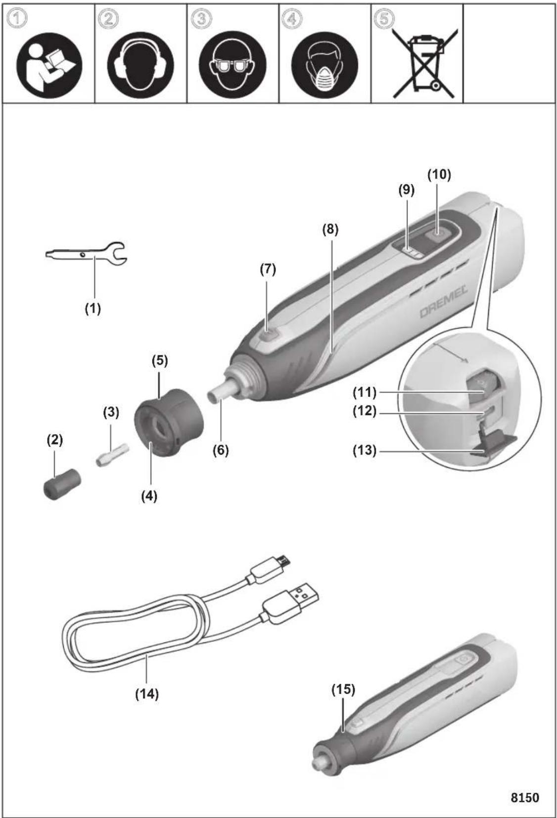 DREMEL 8150 - 1