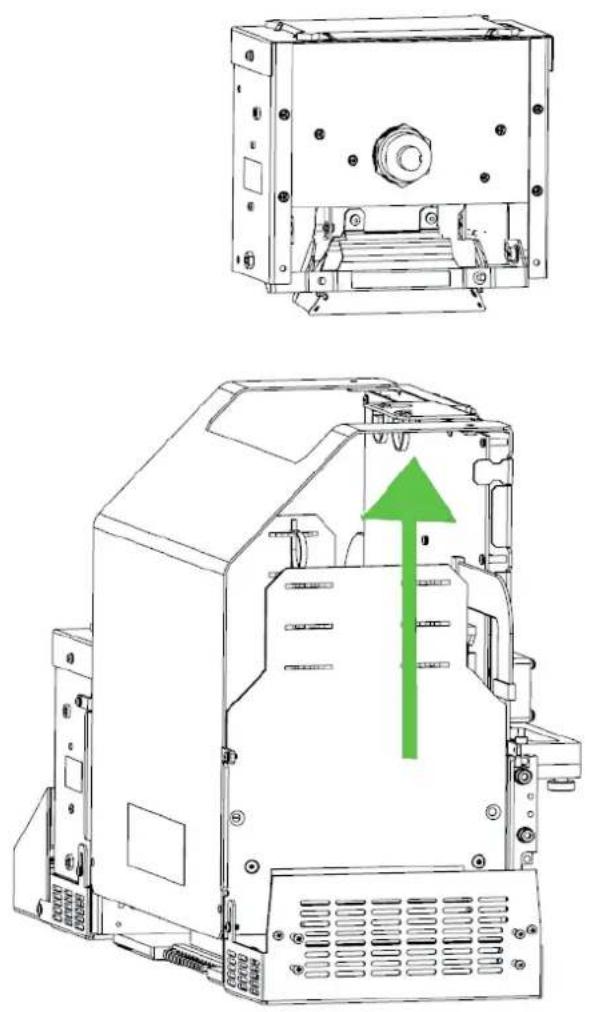 HP Scitex FB750 - Remplacer les ampoules de lampe UV - 6