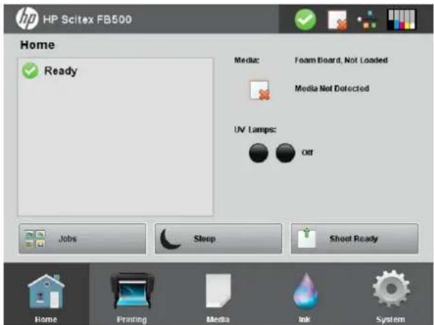 HP Scitex FB750 - Impression sur support glacé sélectif - 1
