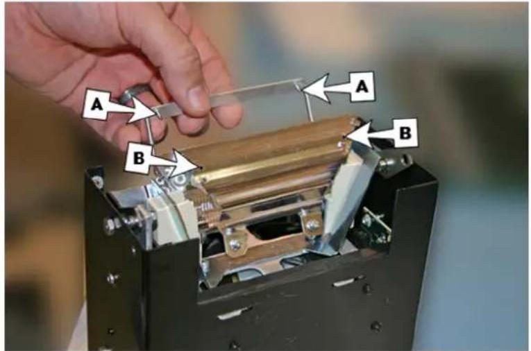 HP Scitex FB750 - Remplacer les ampoules de lampe UV - 9