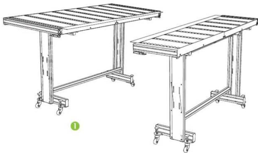 HP Scitex FB750 - Utilisation de tables pour support rigide - 1